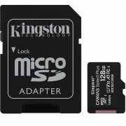 CARTÃO DE MEMÓRIA MICRO SD 128GB KINGSTON CLASSE 10 CANVAS SELECT PLUS - SDCS2/128GB 