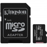 CARTÃO DE MEMÓRIA MICRO SD 16GB CLASSE 10 CANVAS SELECT PLUS SDCS2/16GB - KINGSTON
