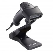 Leitor de Código de Barras Elgin EL250, USB, 1D e 2D, Com Suporte, Preto - 46EL250USC00