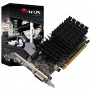 Placa de Vídeo Afox GT 210, NVIDIA GeForce 1GB, DDR3, 64Bit, VGA DVI HDMI - AF210-1024D3L5-V3