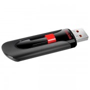 PEN DRIVE 16GB SANDISK CRUZER GLIDE USB2.0 PRETO - SDCZ60-016G-B35
