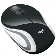 Mouse Mini Sem Fio Logitech M187, 1000DPI, USB, Preto - 910-005459