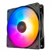 Cooler FAN Deepcool, RGB, 120mm, Preto - DP-FLED3-RF120-FS
