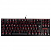 Teclado Mecânico Gamer Redragon Kumara, LED Vermelho, Switch Outemu Brown, Preto - K552-2 (PT-BROWN)