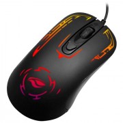 Mouse Gamer C3Tech, Gaming, LED, 4 Botões, 2400DPI, Preto - MG-12BK