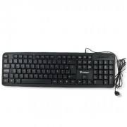 Teclado Valianty Basic, USB, ABNT2, Preto - KM-101