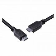 Cabo HDMI 2 Metros PCYes, 2.0 4K 30AWG, Puro Cobre, Preto - PHM20-2