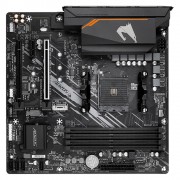 Placa Mãe Gigabyte B550M Aorus Elite, AMD AM4, DDR4, mATX, USB 3.2, DVI, HDMI/VGA