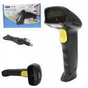 Leitor de Código de Barras Laser USB Dex Preto DX-182 LT0007DEX - LCB-150