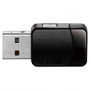 Adaptador de Rede Sem Fio D-Link 300MBPS, 11AC Nano Dual Band USB, Preto - DWA-171