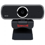 Webcam Redragon Streaming Fobos, HD 720p, Preto - GW600