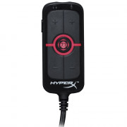 PLACA DE SOM HYPERX AMP USB VIRTUAL 7.1 SURROUND SOUND PRETO - HX-USCCAMSS-BK