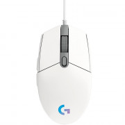 Mouse Gamer Logitech G203, RGB Lightsync, 6 Botões, 8000DPI, Branco - 910-005794