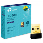 Adaptador Wireless TP-Link, USB, AC600 ARCHER T2U Nano