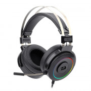 Headset Gamer Redragon Lamia 2, LED RGB, Drivers 40mm, Áudio 7.1 + Suporte Preto - H320RGB-1