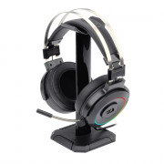 Headset Gamer Redragon Lamia 2, LED RGB, Drivers 40mm, Áudio 7.1 + Suporte Preto - H320RGB-1