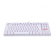 Teclado Mecânico Gamer Redragon Kumara K552W, LED, Switch Redragon MK2 Red, ABNT2, Branco - K552W-2 (RED)