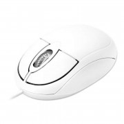 Mouse Multilaser Classic, Box Full, USB, 3 Botões, 1200DPI, Branco - MO302