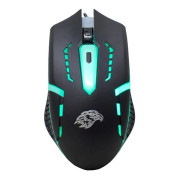 Mouse Gamer K-Mex MOA8, 1600DPI, 3 Botões, LED 4 Cores, Preto - MOA834OI001CB0X