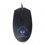 Mouse Gamer K-Mex Pirata M3400, 1200DPI, 3 Botões, LED, Preto - M3400US0001CB0X
