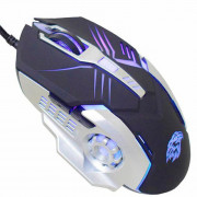 Mouse Gamer K-Mex Motobot MO-T436, 2400DPI, 4 Botões, LED 4 Cores, Preto - MOT436UF001B1X