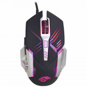 Mouse Gamer K-Mex Motobot MO-T436, 2400DPI, 4 Botões, LED 4 Cores, Preto - MOT436UF001B1X