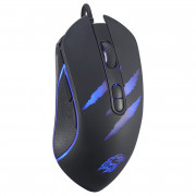 Mouse Gamer K-Mex MO-YA37, 3200DPI, 7 Botões, LED RGB Programável 7D, Preto - MOYA37US001CB0X