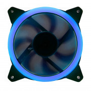 Cooler FAN K-Mex AF-Q1225, 120mm, LED Azul, Preto - AFQ1225IA437BOX