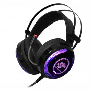 Headset Gamer K-Mex AR-S9300, RGB, P2, Stereo, Preto - ARS9300S21PPB1X