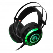 Headset Gamer K-Mex AR-S9300, RGB, P2, Stereo, Preto - ARS9300S21PPB1X