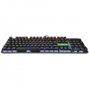 Teclado Mecânico Gamer HP GK100, USB, ABNT2, LED RGB, Preto - 7JH28AA
