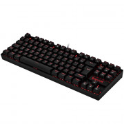 Teclado Mecânico Gamer Redragon Kumara, LED Vermelho, Switch Outemu Red, Preto - K552-2 (PT-RED)