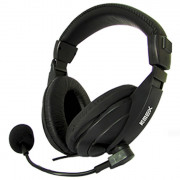 Headset K-Mex AR-S7500, Drivers 40mm, Conexão 3.5mm, Stereo, Preto - AR-S7500