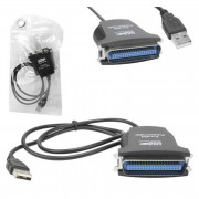 Cabo Conversor USB Para Paralelo 90cm, Preto, CB-12 - AD0011KP
