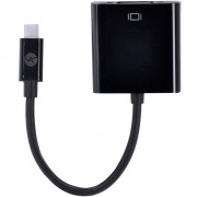 Cabo Adaptador USB TIPO C Para VGA Vinik ACHDMI-20, 20cm, 4K, Preto - 31459