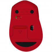 Mouse Sem Fio Logitech M280, Nano, 3 Botões, 1000DPI, 2.4GHz, Vermelho - 910-004286