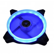 Cooler FAN BrazilPC, 120mm, LED Duplo Azul - BPC-DL1252-BLUE