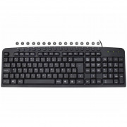 Teclado K-Mex KM-2928U, Multimidia, USB, ABNT2, Preto - KM2928U00010B0X