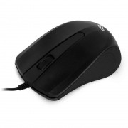 Mouse C3Tech, USB, 3 Botões, 1000DPI, Preto - MS-20BK