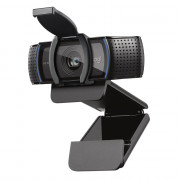 Webcam Full HD Logitech C920s com Microfone Embutido, Widescreen 1080p, Compatível Logitech Capture - 960-001257