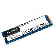 SSD Kingston NV1, 500GB,M.2 2280 NVMe, Leitura 2100MB/s, Gravação 1700MB/s - SNVS/500G