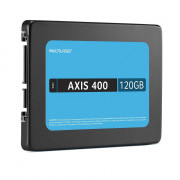 SSD Multilaser, 120GB, Axis 400 SATA, Leitura 400 MB/s, Gravação 430MB/s, Preto - SS101