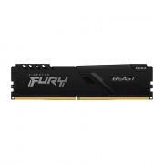 Memória Kingston Fury Beast, 8GB, 2666MHz, DDR4, CL16, Preto - KF426C16BB/8