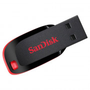 Pen Drive SanDisk 128GB Cruzer Blade, USB 2.0, Preto - SDCZ50-128G-B35
