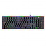 Teclado Gamer Redragon Membrana Dyaus 2, RGB, ABNT2, 11 Teclas Multimídia, Preto - K509RGB