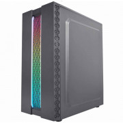 Gabinete Gamer K-Mex Kratos, CG-42TP, Painel Com Fita Led RGB, Sem Fonte e Fan - CG42TPRH001CBOX