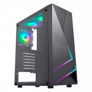 Gabinete Gamer K-Mex Kratos 2, CG-45TP, Painel Com Fita Led RGB, Sem Fonte e Fan - CG45TPRH001CBOX