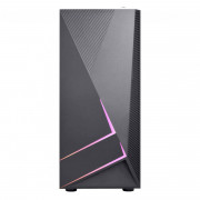 Gabinete Gamer K-Mex Kratos 2, CG-45TP, Painel Com Fita Led RGB, Sem Fonte e Fan - CG45TPRH001CBOX