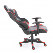 Cadeira Gamer PCTOP X-2577, Reclinável, Preto e Vermelho - X-2577