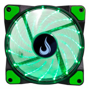 Cooler FAN Rise Mode Wind W1 120mm LED Verde - RM-WN-01-BG